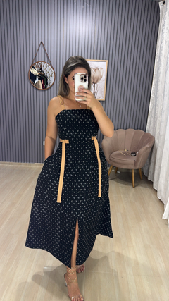 Vestido mídi Luxo na internet