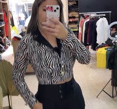 Blazer curto