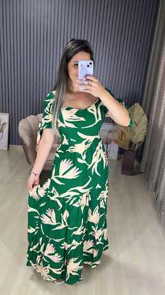 Vestido longo vitória - comprar online