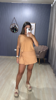 Conjunto shorts saia Morena - comprar online