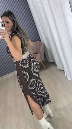 Vestido tricô modal MARA
