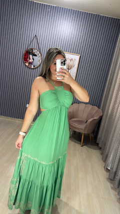 Vestido longo aurora - Visajo Store