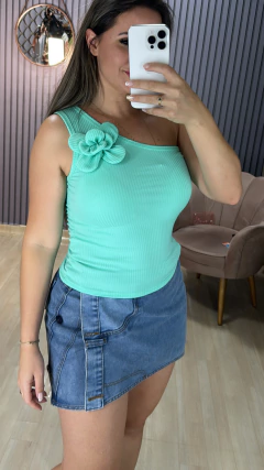 Blusa mula manca flor - comprar online