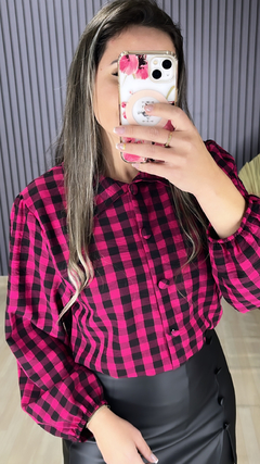 Croped camisa botões - Visajo Store