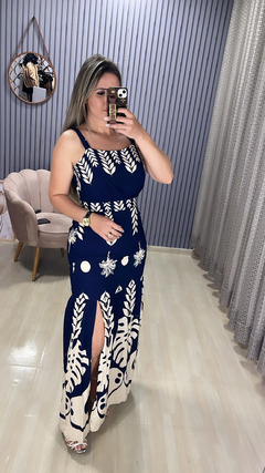 Vestido longo Gleyce….. na internet