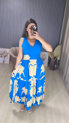 Vestido longuete Kauany