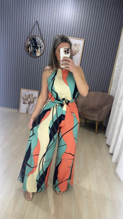 Macacão envelope flores na internet