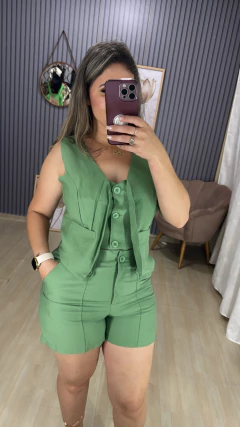 Conjunto shorts colete - Visajo Store