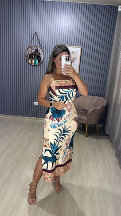 Imagem do Vestido canelado inspiração farm