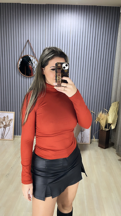 Blusa térmica canelada Gola - comprar online