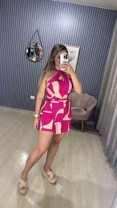 Conjunto shorts saia Cristal na internet