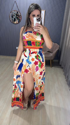 Vestido longo shorts Samara - comprar online