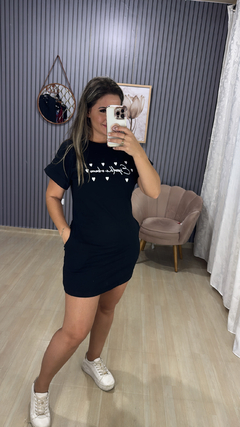 Vestido camisetão bolso - comprar online