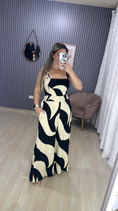 Macacão longo esmeralda