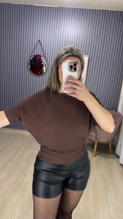 Blusa morcego modal Love - Visajo Store