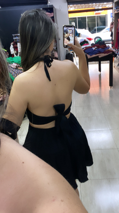 Vestido macaquinho frente único - Visajo Store