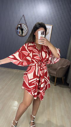 VESTIDO CURTO CAROLAINE