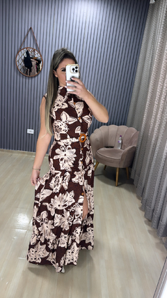 Vestido Raquely estampado - Visajo Store