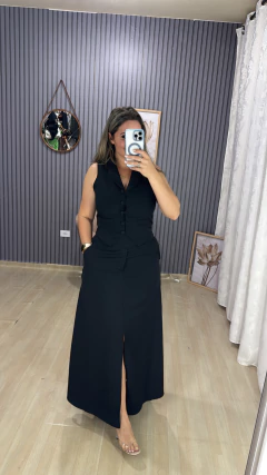 Conjunto saia longa alfaiataria - comprar online