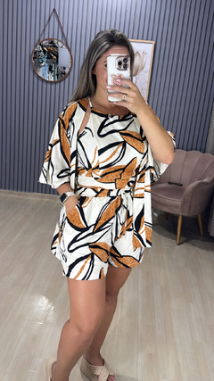Conjunto 3 peças kimono
