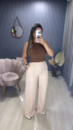 Calça pantalona JUVI - Visajo Store