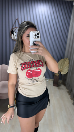 T-shirt cereja - loja online