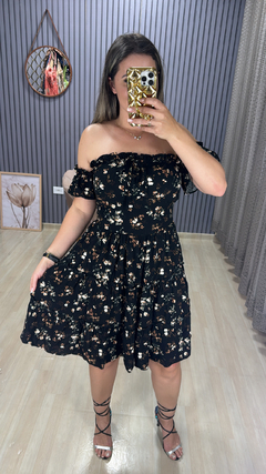 Vestido curto cigana - loja online