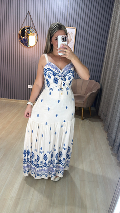 Vestido longo Marta na internet