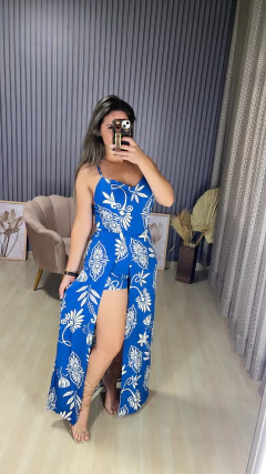 Vestido longo com shorts - Visajo Store