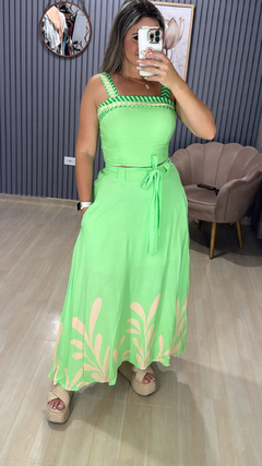 Conjunto saia MIDI Cris - comprar online