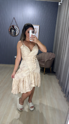 Vestido envelope alça na internet
