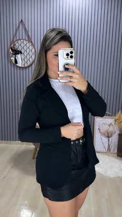 Blazer malha crepe - comprar online