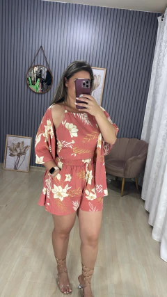 Conjunto 3 peças kimono na internet