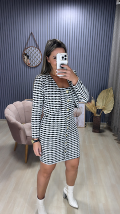 Vestido Tweed Paty na internet