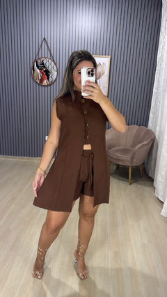 Conjunto shorts bruna - comprar online