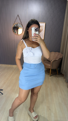 Saia shorts sarjado - Visajo Store