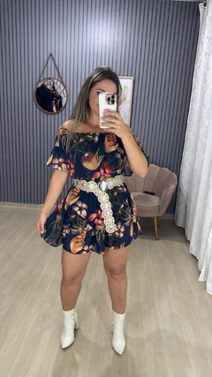 Vestido macaquinho Jordana
