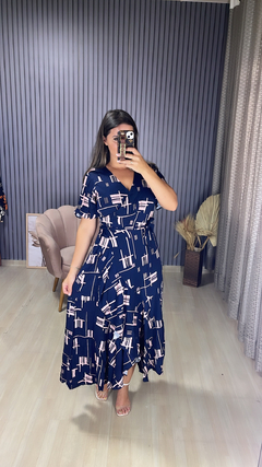 Vestido envelope longo - Visajo Store