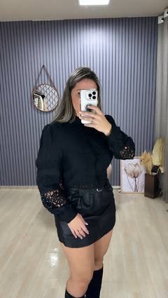 Camisa Croped Luxo - comprar online