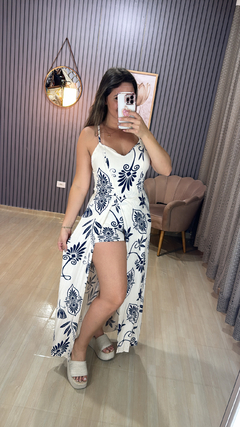 Vestido longo com shorts - comprar online