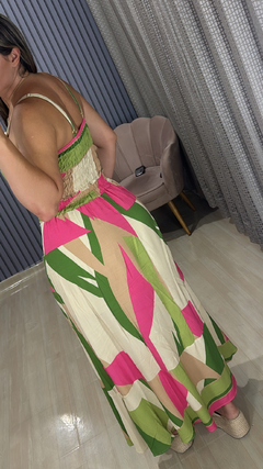 Conjunto saia longa Lauana