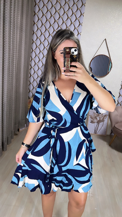 VESTIDO ENVELOPE CURTO