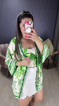 Imagem do Conjunto kimono Croped