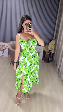 Vestido midi Milena na internet