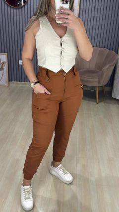 Calça jogger linho - Visajo Store