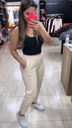Jogger cargo MOLETON - loja online