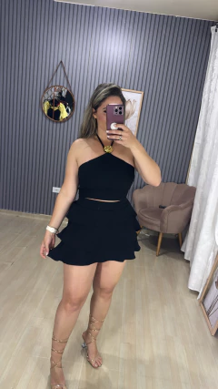 Conjunto shorts saia babado - comprar online