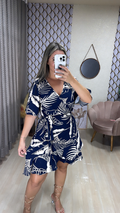 VESTIDO ENVELOPE CURTO DUNA na internet