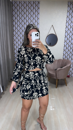 Conjunto luxo manga - loja online