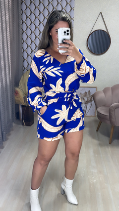 Conjunto shorts Letícia na internet